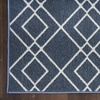 image:imageNourison Home Modern Lines Modern Geometric Denim 5 x 7 Area Rug Easy Clean Non Shedding Bed Room Living Room Dining Room Kitchen 5x7Denim