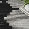image:imageNourison Home Modern Passion Ivory Grey 6 x 9 Area Rug  Easy Clean Non Shedding Bed Room Living Room Dining Room Kitchen 6 x 9BlackGrey