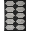 image:imageNourison Home Modern Passion Ivory Grey 6 x 9 Area Rug  Easy Clean Non Shedding Bed Room Living Room Dining Room Kitchen 6 x 9BlackGrey