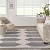 image:imageNourison Home Modern Passion Ivory Grey 6 x 9 Area Rug  Easy Clean Non Shedding Bed Room Living Room Dining Room Kitchen 6 x 9IvoryGrey