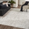 image:imageNourison Home Modern Shag Grey Ivory 53 x 7 Area Rug  Easy Clean Non Shedding Bed Room Living Room Dining Room Kitchen 5 x 7Ivory Grey