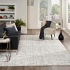 image:imageNourison Home Modern Shag Grey Ivory 53 x 7 Area Rug  Easy Clean Non Shedding Bed Room Living Room Dining Room Kitchen 5 x 7Ivory Grey