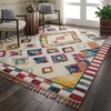 image:imageNourison Home Moroccan Casbah Ivory Multicolor 311 x 6 Area Rug  Easy Clean Non Shedding Bed Room Living Room Dining Room Kitchen 4 x 6710 x 106 Rectangular
