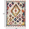 image:imageNourison Home Moroccan Casbah Ivory Multicolor 311 x 6 Area Rug  Easy Clean Non Shedding Bed Room Living Room Dining Room Kitchen 4 x 6710 x 106 Rectangular