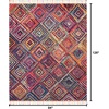 image:imageNourison Home Moroccan Casbah Red Multicolor 710 x 106 Area Rug  Easy Clean Non Shedding Bed Room Living Room Dining Room Kitchen 8 x 11710 x 106 Rectangular