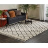 image:imageNourison Home Moroccan Shag Moroccan Cream 710 x 106 Area Rug Easy Cleaning Non Shedding Bed Room Living Room Dining Room Kitchen 8x11Cream