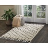 image:imageNourison Home Moroccan Shag Moroccan Cream 710 x 106 Area Rug Easy Cleaning Non Shedding Bed Room Living Room Dining Room Kitchen 8x11Cream