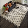 image:imageNourison Home Moroccan Shag Moroccan Cream 710 x 106 Area Rug Easy Cleaning Non Shedding Bed Room Living Room Dining Room Kitchen 8x11Cream