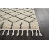 image:imageNourison Home Moroccan Shag Moroccan Cream 710 x 106 Area Rug Easy Cleaning Non Shedding Bed Room Living Room Dining Room Kitchen 8x11Cream