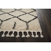 image:imageNourison Home Moroccan Shag Moroccan Cream 710 x 106 Area Rug Easy Cleaning Non Shedding Bed Room Living Room Dining Room Kitchen 8x11Cream