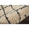 image:imageNourison Home Moroccan Shag Moroccan Cream 710 x 106 Area Rug Easy Cleaning Non Shedding Bed Room Living Room Dining Room Kitchen 8x11Cream