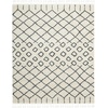 image:imageNourison Home Moroccan Shag Moroccan Cream 710 x 106 Area Rug Easy Cleaning Non Shedding Bed Room Living Room Dining Room Kitchen 8x11Cream