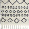 image:imageNourison Home Moroccan Shag Moroccan Cream 710 x 106 Area Rug Easy Cleaning Non Shedding Bed Room Living Room Dining Room Kitchen 8x11White