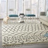 image:imageNourison Home Moroccan Shag Moroccan Cream 710 x 106 Area Rug Easy Cleaning Non Shedding Bed Room Living Room Dining Room Kitchen 8x11White