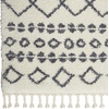 image:imageNourison Home Moroccan Shag Moroccan Cream 710 x 106 Area Rug Easy Cleaning Non Shedding Bed Room Living Room Dining Room Kitchen 8x11White