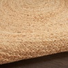image:imageNourison Home Natural Jute Natural 3 x Round Area Rug  Easy Clean Non Shedding Bed Room Living Room Dining Room Kitchen 3 x RoundNatural