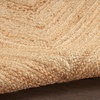 image:imageNourison Home Natural Jute Natural 3 x Round Area Rug  Easy Clean Non Shedding Bed Room Living Room Dining Room Kitchen 3 x RoundNatural