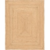 image:imageNourison Home Natural Jute Natural 3 x Round Area Rug  Easy Clean Non Shedding Bed Room Living Room Dining Room Kitchen 3 x RoundNatural