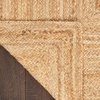 image:imageNourison Home Natural Jute Natural 3 x Round Area Rug  Easy Clean Non Shedding Bed Room Living Room Dining Room Kitchen 3 x RoundNatural
