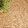 image:imageNourison Home Natural Jute Natural 3 x Round Area Rug  Easy Clean Non Shedding Bed Room Living Room Dining Room Kitchen 3 x RoundNatural