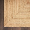 image:imageNourison Home Natural Jute Natural 3 x Round Area Rug  Easy Clean Non Shedding Bed Room Living Room Dining Room Kitchen 3 x RoundNatural