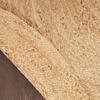 image:imageNourison Home Natural Jute Natural 3 x Round Area Rug  Easy Clean Non Shedding Bed Room Living Room Dining Room Kitchen 3 x RoundNatural