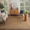 image:imageNourison Home Natural Seagrass Natural 5 x 7 Area Rug  Easy Clean Non Shedding Bed Room Living Room Dining Room Kitchen 5 x 7Natural