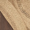 image:imageNourison Home Natural Seagrass Natural 5 x 7 Area Rug  Easy Clean Non Shedding Bed Room Living Room Dining Room Kitchen 5 x 7Natural