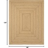 image:imageNourison Home Natural Seagrass Natural 5 x 7 Area Rug  Easy Clean Non Shedding Bed Room Living Room Dining Room Kitchen 5 x 7Natural