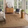 image:imageNourison Home Natural Seagrass Natural 5 x 7 Area Rug  Easy Clean Non Shedding Bed Room Living Room Dining Room Kitchen 5 x 7Natural