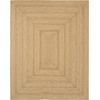 image:imageNourison Home Natural Seagrass Natural 5 x 7 Area Rug  Easy Clean Non Shedding Bed Room Living Room Dining Room Kitchen 5 x 7Natural
