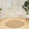 image:imageNourison Home Natural Seagrass Natural 5 x 7 Area Rug  Easy Clean Non Shedding Bed Room Living Room Dining Room Kitchen 5 x 7Natural