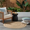 image:imageNourison Home Natural Seagrass Natural 5 x 7 Area Rug  Easy Clean Non Shedding Bed Room Living Room Dining Room Kitchen 5 x 7Natural