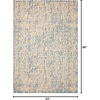 image:imageNourison Home Nepal Traditional Sand 53 x 75 Area Rug Easy Cleaning Non Shedding Bed Room Living Room Dining Room Kitchen 5x7Ivory Blue