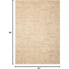 image:imageNourison Home Nepal Traditional Sand 53 x 75 Area Rug Easy Cleaning Non Shedding Bed Room Living Room Dining Room Kitchen 5x7Sand