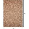 image:imageNourison Home Nepal Vintage Fawn 53 x 75 Area Rug Easy Cleaning Non Shedding Bed Room Living Room Dining Room Kitchen 5x7Fawn