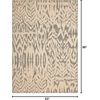 image:imageNourison Home Nepal Vintage IvoryGrey 53 x 75 Area Rug Easy Cleaning Non Shedding Bed Room Living Room Dining Room Kitchen 5x7IVGrey