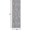 image:imageNourison Home New Concept Washables Light Blue Multicolr 53 x 73 Area Rug  Easy Clean Non Shedding Bed Room Living Room Dining Room Kitchen 5 x 7Grey