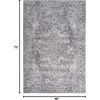 image:imageNourison Home New Concept Washables Light Blue Multicolr 53 x 73 Area Rug  Easy Clean Non Shedding Bed Room Living Room Dining Room Kitchen 5 x 7Grey