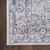 image:imageNourison Home New Concept Washables Light Blue Multicolr 53 x 73 Area Rug  Easy Clean Non Shedding Bed Room Living Room Dining Room Kitchen 5 x 7Ivory Beige
