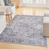 image:imageNourison Home New Concept Washables Light Blue Multicolr 53 x 73 Area Rug  Easy Clean Non Shedding Bed Room Living Room Dining Room Kitchen 5 x 7Ivory Beige