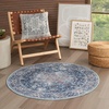 image:imageNourison Home New Concept Washables Light Blue Multicolr 53 x 73 Area Rug  Easy Clean Non Shedding Bed Room Living Room Dining Room Kitchen 5 x 7Ivory Navy