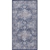 image:imageNourison Home New Concept Washables Light Blue Multicolr 53 x 73 Area Rug  Easy Clean Non Shedding Bed Room Living Room Dining Room Kitchen 5 x 7Ivory Navy
