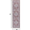 image:imageNourison Home New Concept Washables Light Blue Multicolr 53 x 73 Area Rug  Easy Clean Non Shedding Bed Room Living Room Dining Room Kitchen 5 x 7Ivory Brick
