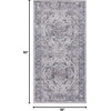 image:imageNourison Home New Concept Washables Light Blue Multicolr 53 x 73 Area Rug  Easy Clean Non Shedding Bed Room Living Room Dining Room Kitchen 5 x 7Ivory Beige