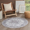 image:imageNourison Home New Concept Washables Light Blue Multicolr 53 x 73 Area Rug  Easy Clean Non Shedding Bed Room Living Room Dining Room Kitchen 5 x 7Ivory Beige