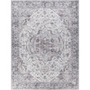 image:imageNourison Home New Concept Washables Light Blue Multicolr 53 x 73 Area Rug  Easy Clean Non Shedding Bed Room Living Room Dining Room Kitchen 5 x 7Ivory Beige