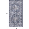 image:imageNourison Home New Concept Washables Light Blue Multicolr 53 x 73 Area Rug  Easy Clean Non Shedding Bed Room Living Room Dining Room Kitchen 5 x 7Ivory Navy