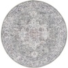 image:imageNourison Home New Concept Washables Light Blue Multicolr 53 x 73 Area Rug  Easy Clean Non Shedding Bed Room Living Room Dining Room Kitchen 5 x 7Ivory Grey