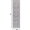 image:imageNourison Home New Concept Washables Light Blue Multicolr 53 x 73 Area Rug  Easy Clean Non Shedding Bed Room Living Room Dining Room Kitchen 5 x 7Ivory Grey